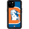 NFL Denver Broncos Retro Logo iPhone 15 Plus Waterproof Case